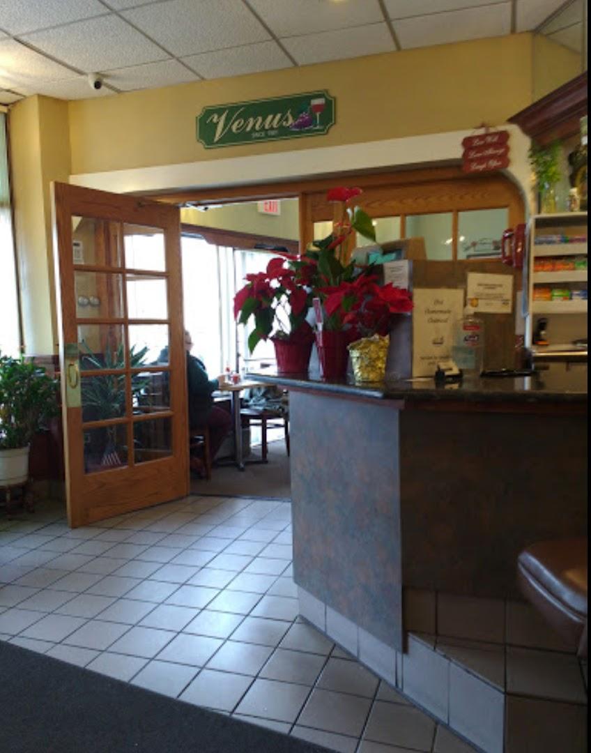 Venus Restaurant Menu